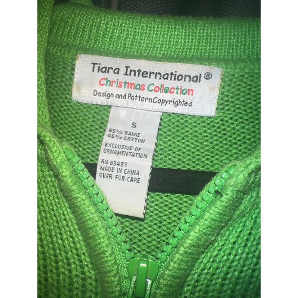 Ugly Christmas Sweater Xmas Cardigan Size Small - Picture 2 of 3